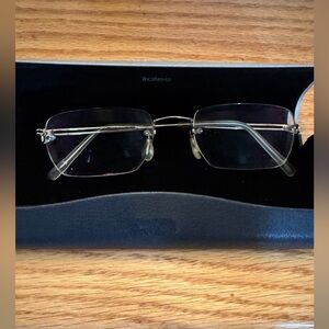 Kazuo Kawasaki rimless KOOKI frames mp 637 beta Titan unisex 140